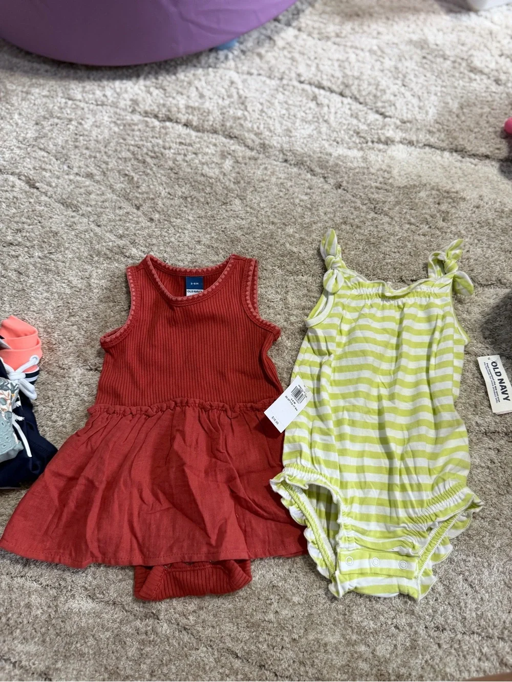 Old Navy Summer Outfits NWT Size 3-6 Month Baby Girl